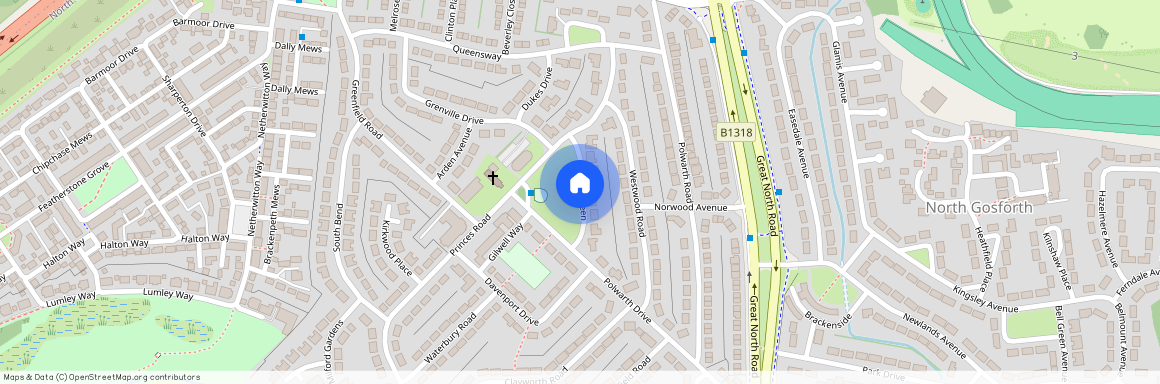 Lincoln Green, Newcastle Tyne, NE3