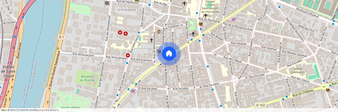 Avenue Jean Baptiste Clement, Boulogne-Billancourt