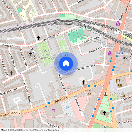 Trinity Gardens, Brixton, London, SW9