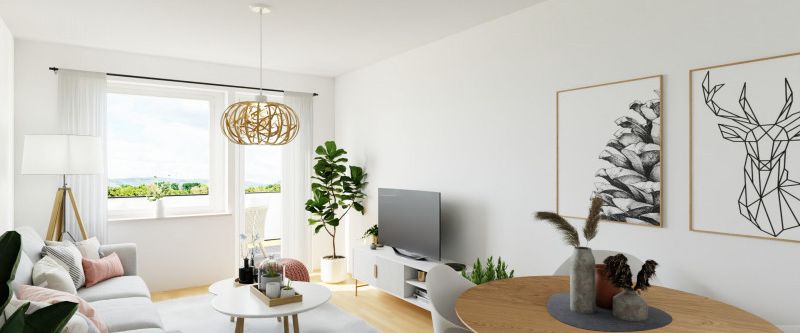 Balkon / Großes Bad / Modern - Photo 1