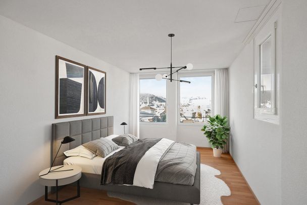 "Moderne 3.5-Zimmer-Loftwohnung mit Weitblick – mitten in Liestal" - Foto 1