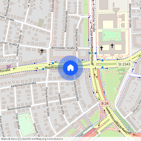 Waldfriedhofstrasse 0, 81377 München