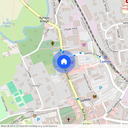 Garden House, Ludlow, Shropshire, SY8