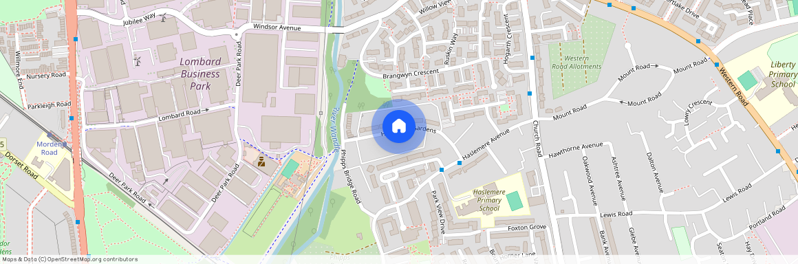 Homefield Gardens, Colliers Wood Border CR4