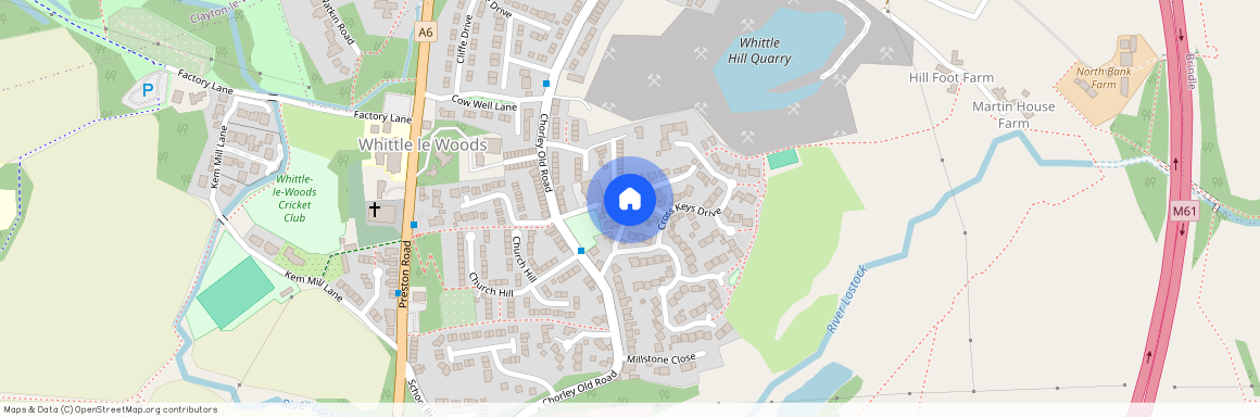 Carwood Lane, Whittle-le-Woods, Chorley, Lancashire, PR6