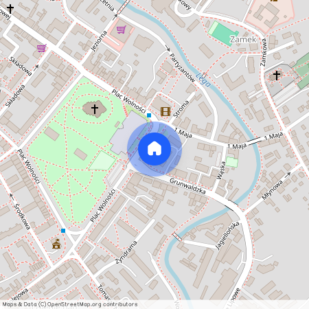 Plac Wolności, Olecko