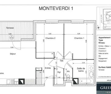 Appartement 3 pièces – 64 m² - Photo 4