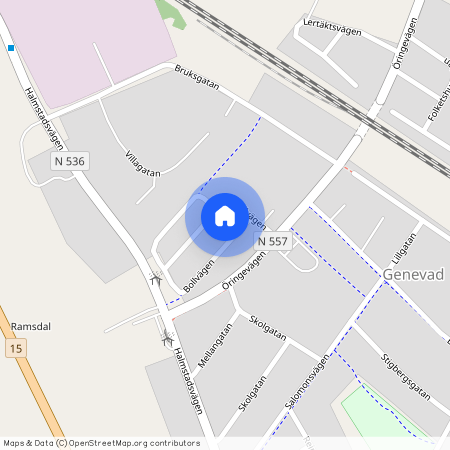 Bollvägen 5 A, Genevad