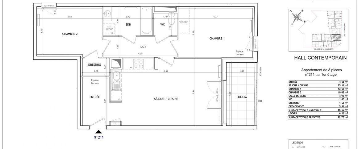 LOCATION APPARTEMENT TYPE T3 - Photo 1