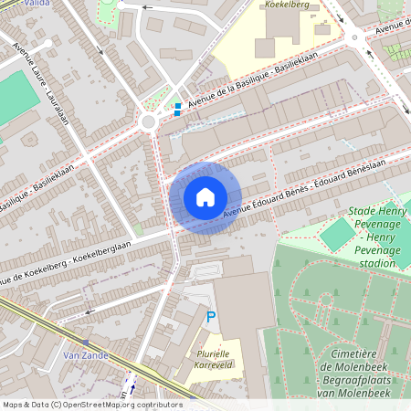 Avenue Édouard Bénès, 102, 1080, Molenbeek-Saint-Jean