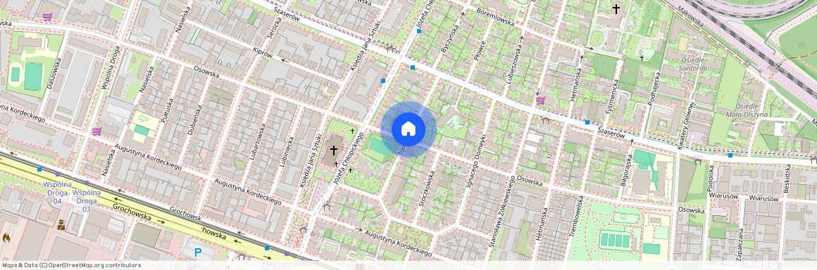 ul. Tomasza Zana, Gocławek, Praga-Południe, Warszawa, mazowieckie