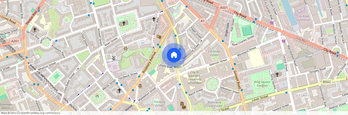 Lloyds Row, St. John Street, EC1R, London