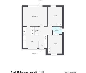 Rudolf Jonassons väg 11H, Sallerup - Photo 3