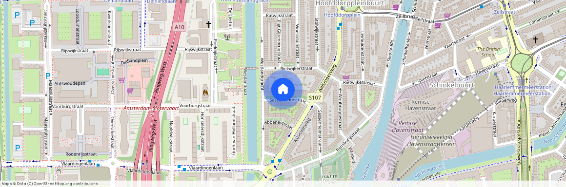 Sassenheimstraat 76-H, Aalsmeerwegbuurt-West, 1059BL, Amsterdam