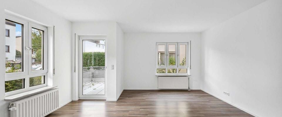 2-Zimmer-Wohnung im EG mit Einbauküche, Balkon und TG-Stellplatz - Photo 1