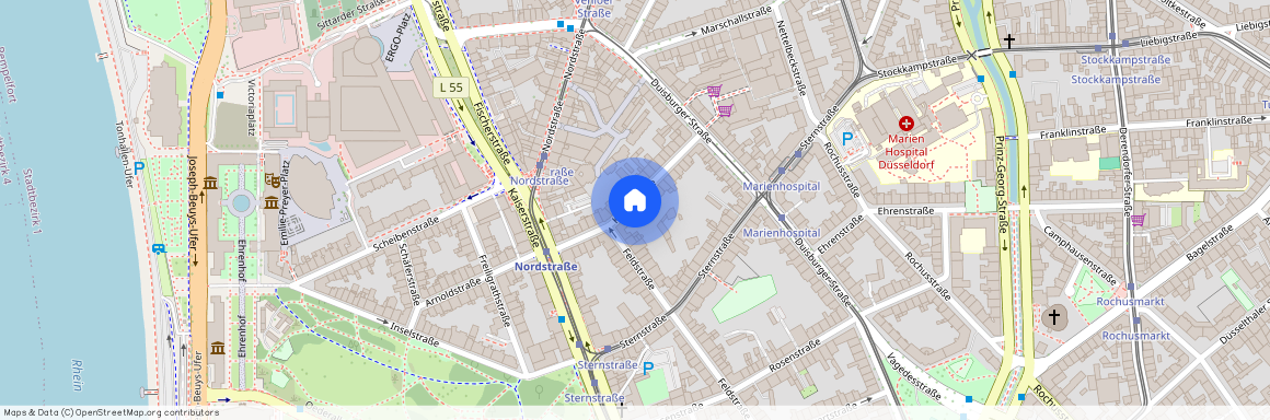 Kapellstraße 9B, 40479 Düsseldorf, Deutschland