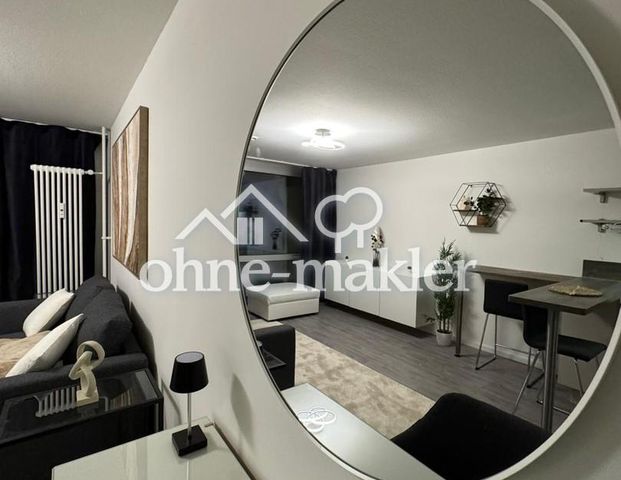 Erstbezug nach Sanierung - Helles, vollmöbliertes 1-Zimmer-Apartment mit Balkon - Photo 1