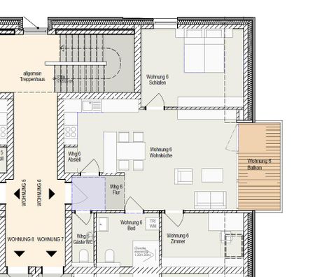 Ankommen & wohlfühlen: Moderne 3-Zimmer-Wohnung mit Balkon und EBK - Foto 5