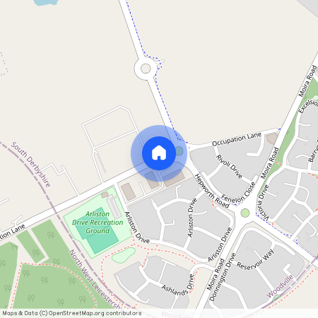 Occupation Lane, Woodville, Swadlincote, Derbyshire, DE11