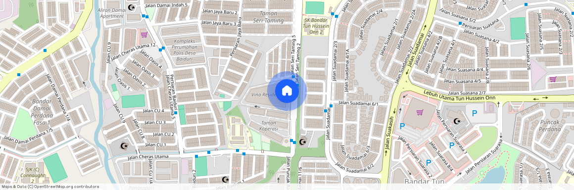 Jalan Seri Taming 2, Cheras, 43200 Kajang Municipal Council, Selangor, Malaysia