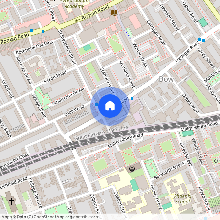 Tredegar Road, Bow, London, E3