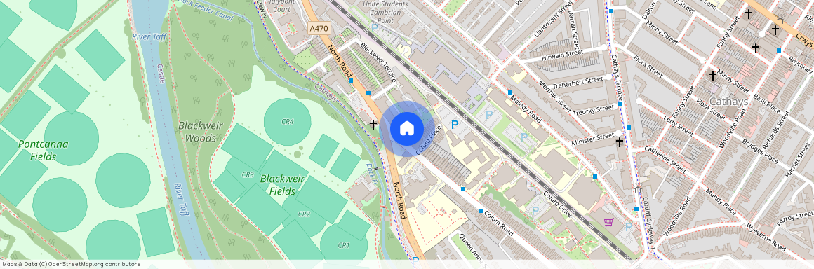 Colum Road, Cathays, CF10