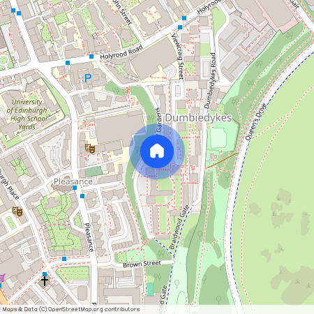 Viewcraig Gardens, Holyrood, Edinburgh, EH8