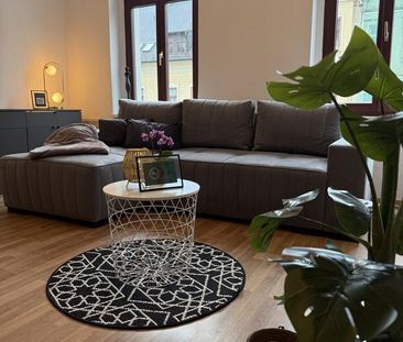 Wohnen auf Zeit - komplett möblierte und ausgestattete 2-Raumwohnung - Photo 2