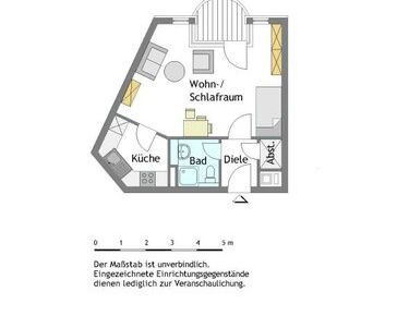 1-Zimmer-Wohnung in Mülheim-Broich - Photo 1