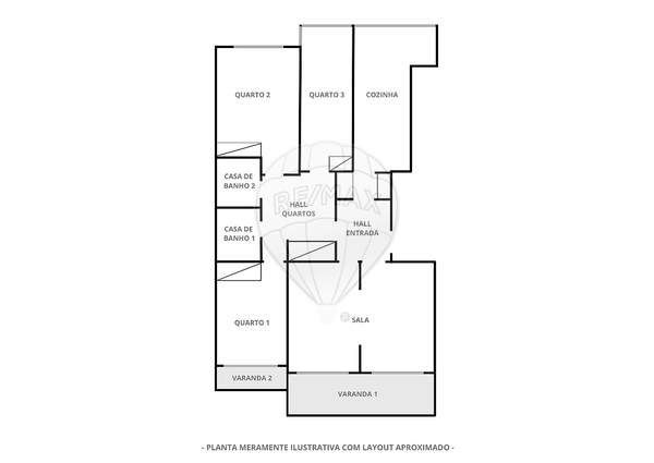 Apartamento T3 em Lisboa