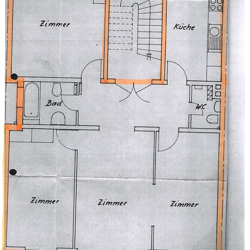 4 Zimmer, 3. Stock - Photo 1