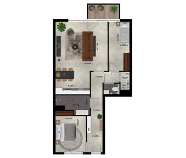 Appartement te huur: Oranje Vrijbuiterskade 36 3527 LG Utrecht - Foto 3