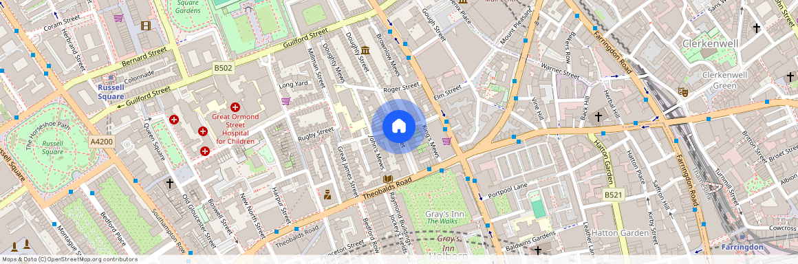 John Street, Bloomsbury, WC1N, Bloomsbury, London