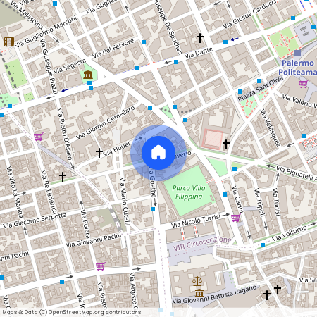 Via Cluverio, Palermo