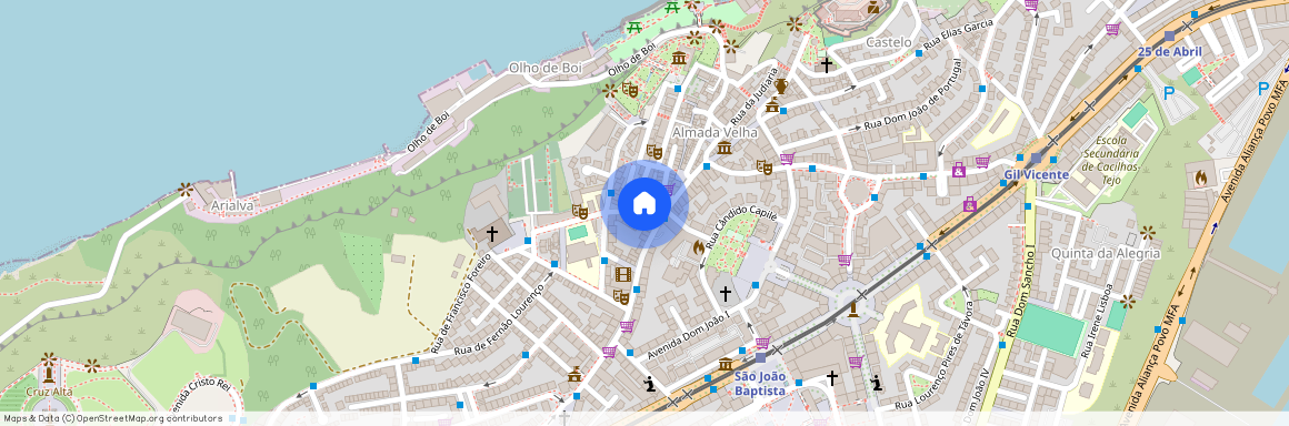 Rua Doutor Francisco Inácio Lopes, Almada, Setúbal Municipality 2800-001