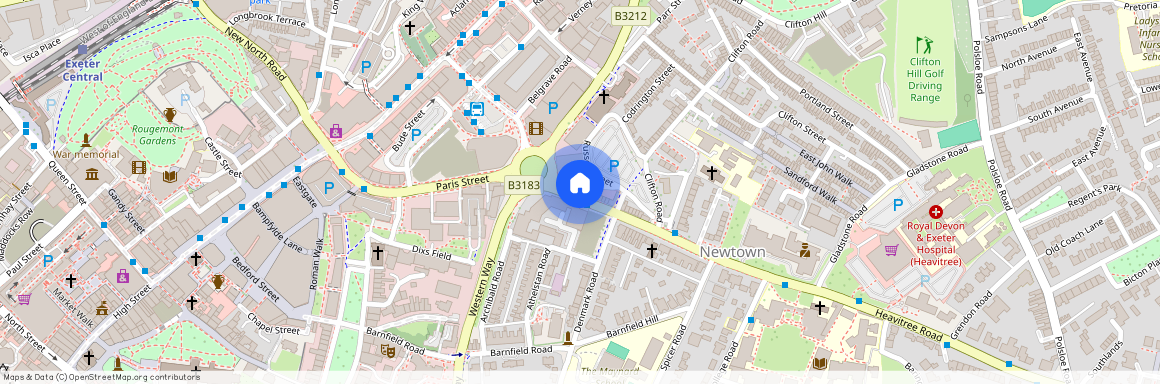 Heavitree Road, Exeter EX1