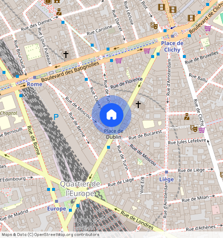 Rue de Turin, 75008, Paris
