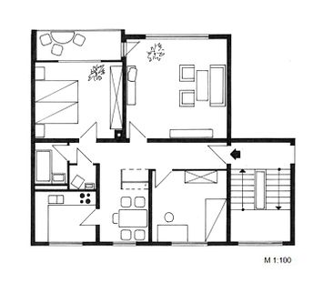 Gemütlich 2,5 Zimmer-Wohnung in der Hessentagsstadt 2024 - Foto 1