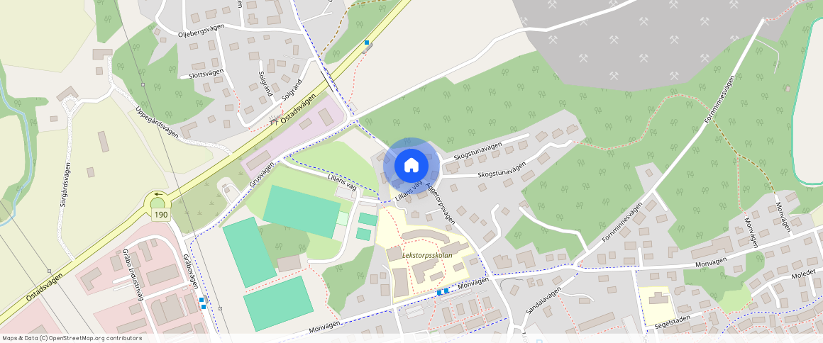 Aggetorpsvägen, Gråbo