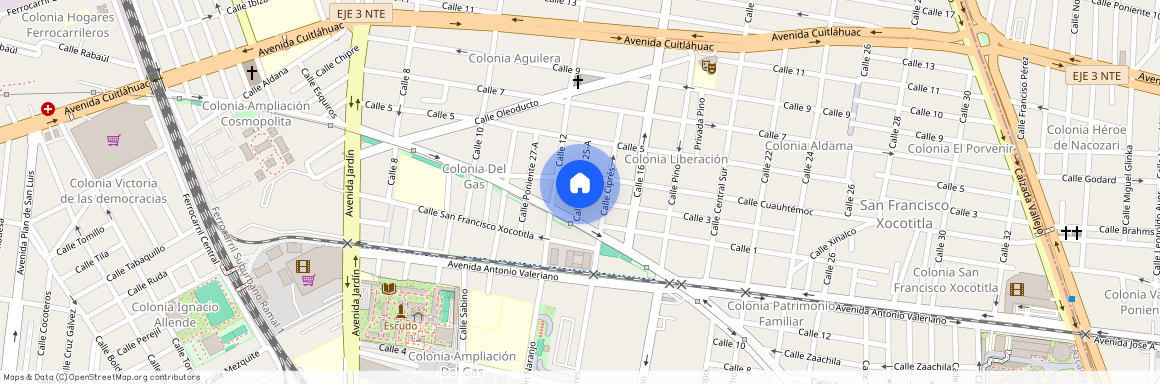 Poniente 25-a, Colonia del gas, Ciudad De México