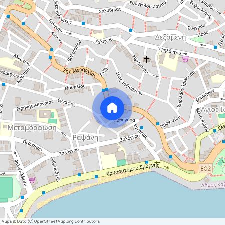 Αλαμάνας, 5, Καβάλα, 65403, Ελλάδα (65403), Βύρωνας - Μεταμόρφωση - Ραψάνη (Καβάλα)