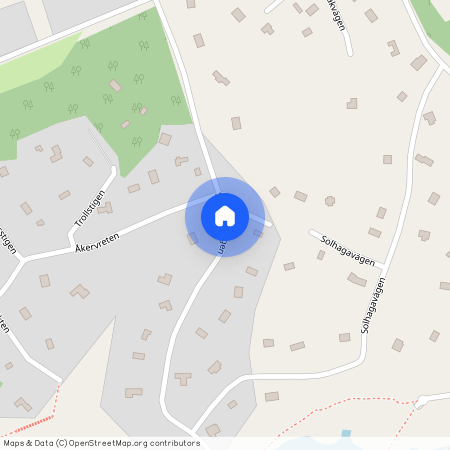 Stensnäsvägen, Åkersberga