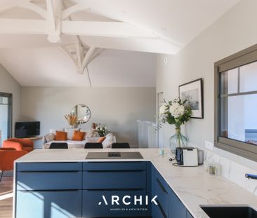 Architecture contemporaine, cette maison de 180 m2 organisée sur de... - Photo 1