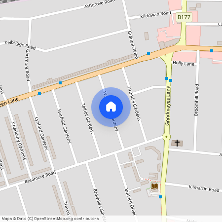 Woodstock Gardens, ILFORD IG3