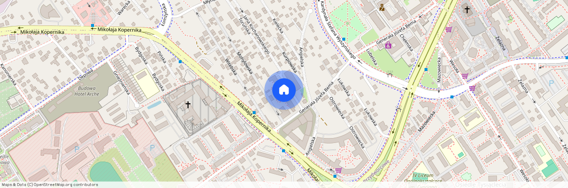 ul. Jana Kochanowskiego, Przydworcowe, Białystok, podlaskie