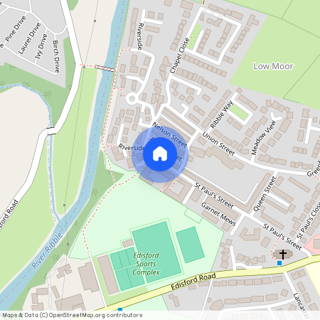 St. Anns Court, Clitheroe, Lancashire, BB7