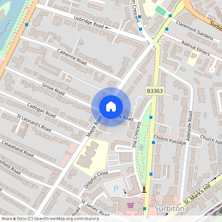 Grove Road, Surbiton, Surrey, KT6