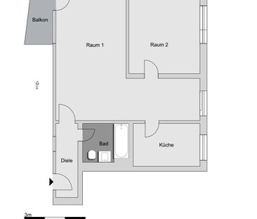 2-Zimmer-Wohnung in Hamburg Rahlstedt - Photo 2