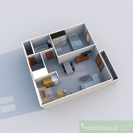 Umeblowane i wyposażone 2 pokoje przy parku - Photo 5