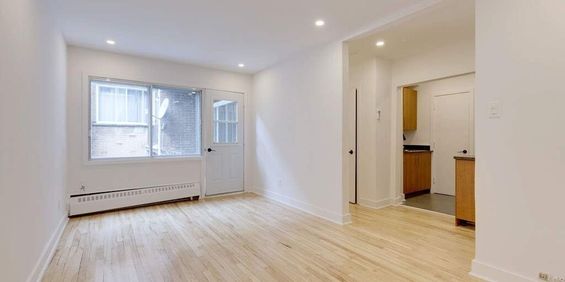 Appartement Rénové 1 Chambre Fermée, Laveuse Sécheuse, Rosemont - Photo 3